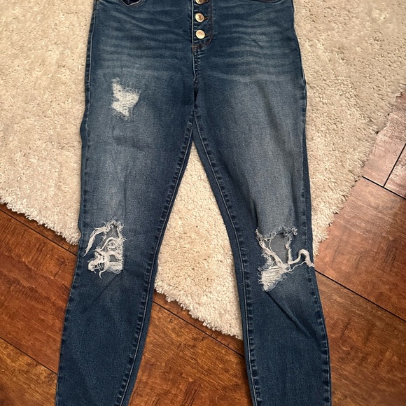 STS BLUE 5 bottom high rise jeans - Picture 2 of 2